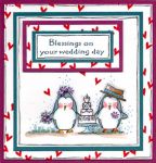 Wedding Penguins Card
